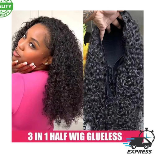 Mezza parrucca capelli umani