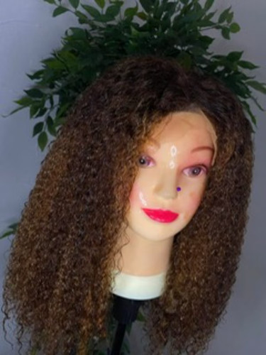 Parrucca capelli veri - , ricci