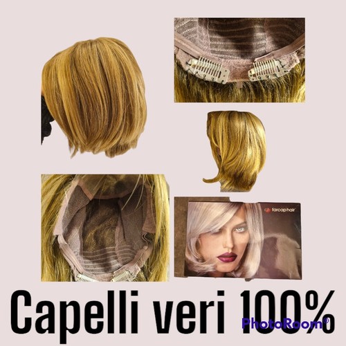 Parrucca donna capelli veri