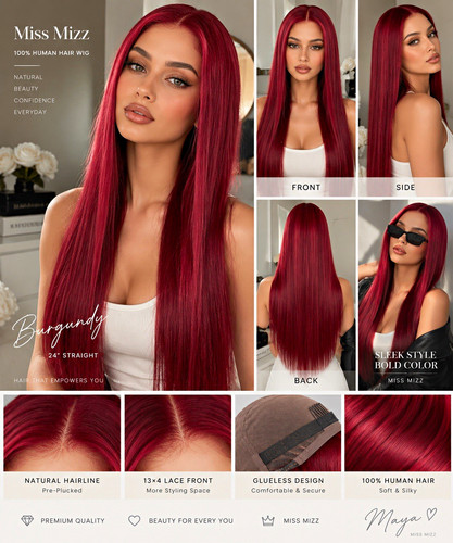 Parrucca capelli umani miss - capelli,