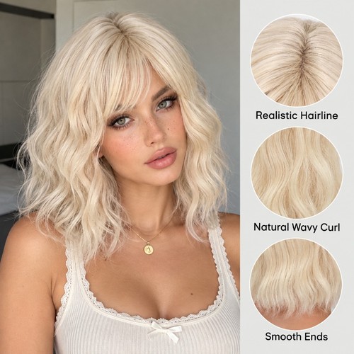 Parrucca capelli umani - , 14