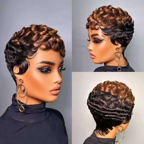 Parrucche capelli umani ricci